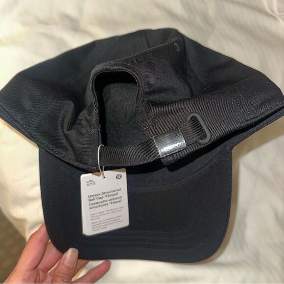 NWT Hawaii lululemon Unisex Black Classic Structured Ball Cap - Big Island main image 4